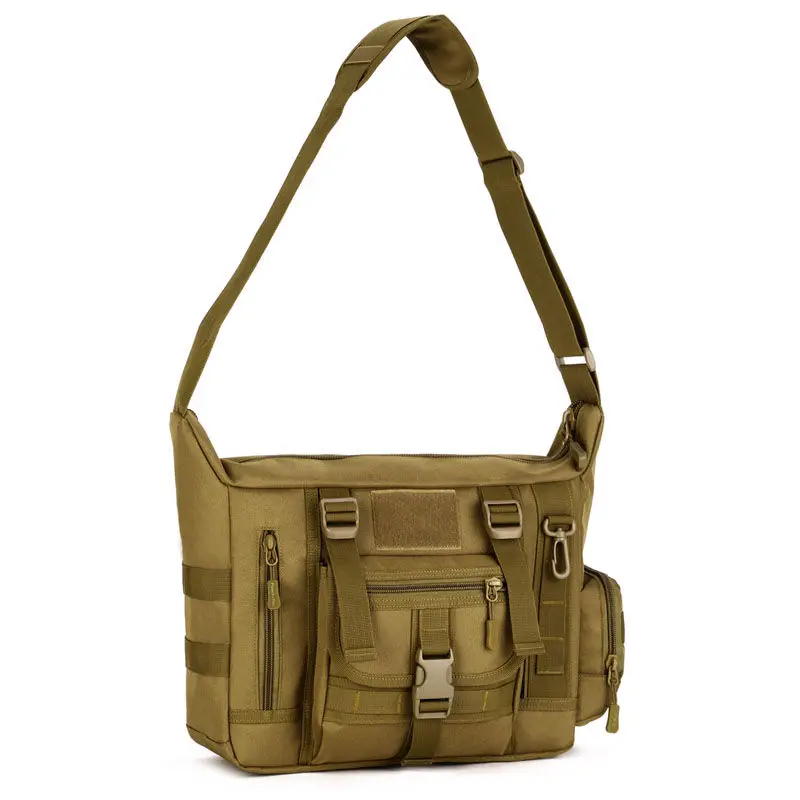 14Inch Laptop Shoulder Bag Men - Rucksack Military Style recension och pris