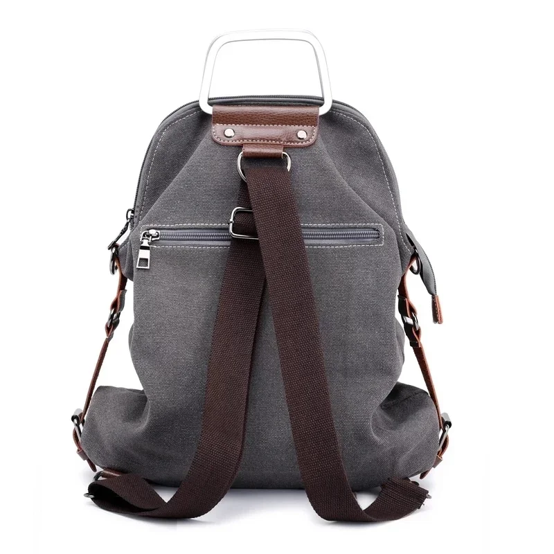 Women Handbags Female Canvas B - Canvas Backpack Casual recension och pris